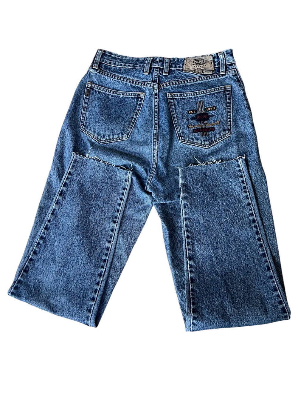 Pepe Jeans vintage 90s World Service RARE Betty mom fit leg grunge indie 11/12